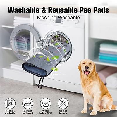 UPSKY Washable Pee Pads for Dogs 2 Pack Reusable Puppy Pads Waterproof Pet  Train