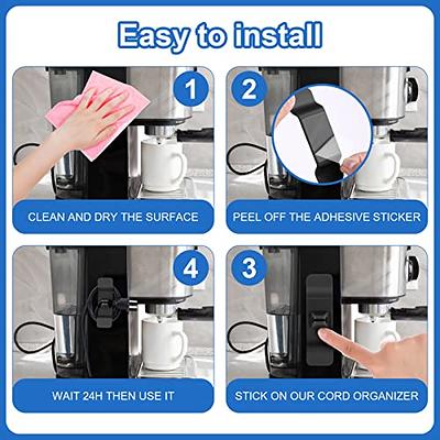 Cord Organizer for Appliances, 4 Pack Cord Wrapper for Appliances,  Appliance Cord Organizer Compatible with Stand Mixer, Air Fryer, Coffee  Maker