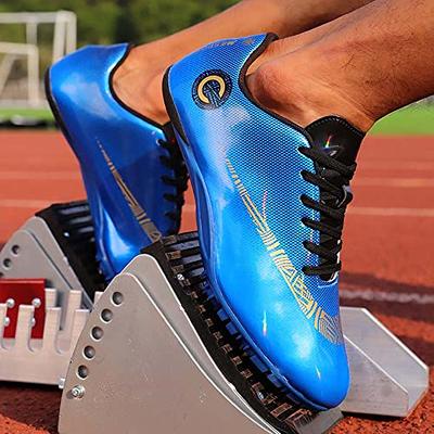 THESTRON Unisex Track Spikes Running Sprint Shoes Track & Field Shoes for  Men Women Kids Cool Racing Running Sneakers