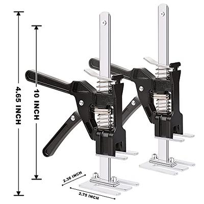  Cabinet Jack, Third Hand Tool, Cabinet Jacks for Installing  Cabinets, Pole Jack, Cabinet Lift Labor-Saving Telescopic Steel Hand Work  Support Rod Hand Jack for Ratcheting Cargo Range Hoods Drywall : Tools