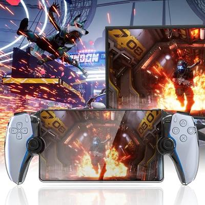  Mooroer Case Compatible with Sony Playstation Portal, PS5 Portal  Protective Case with Comfortable Ergonomic Grip & 6 Thumb Stick Caps,  Playstation Portal Accessories : Video Games