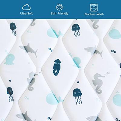 Premium Foam Baby Play Mat 50 X 50, Thicken One-Piece Crawling Mat,  Non-Slip Cushioned Baby Mats for Playing, Activity Playmats for Infants,  Babies