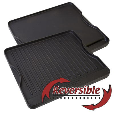 The Rock By Starfrit Traditional Cast Iron Reversible Grill/griddle Black :  Target