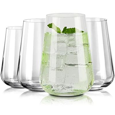 Tall Cocktail Glasses Set of 4