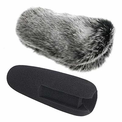 Fur windscreen Wind Shield for rode VideoMic GO II 2 Microphone wind dead  cat