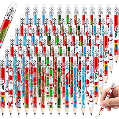 Harloon Christmas Pencils Bulk with Eraser Stationery Pumpkin