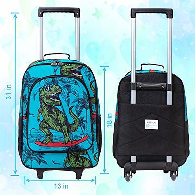 AGSDON Kids Suitcase for Girls, Cute Mermaid Rolling Luggage Wheels for  Children Toddler