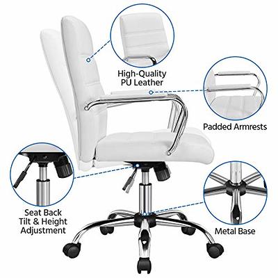 VEVOR Ergonomic Office Chair, Desk Chair with Mesh Seat, Angle and