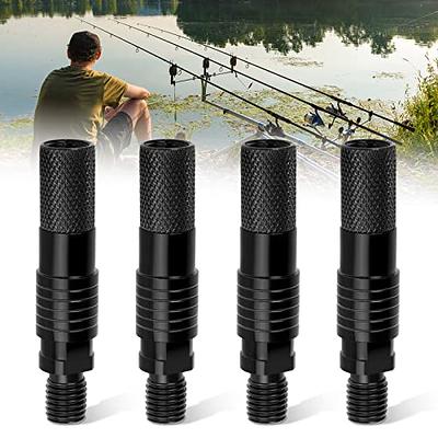 4pcs Fishing Rod Pod Connector Quick Release Bite Alarm Fishing Bank Stick  Support Hold Connector 