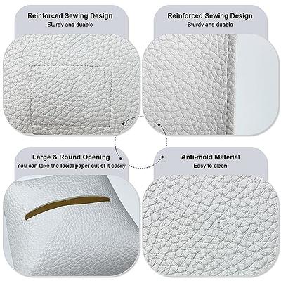 QL DESIGN Modern Style Tissue Box Holder,tissue Dispenser,square Tissues  Paper Holder for Bathroom,bedroom,office. 