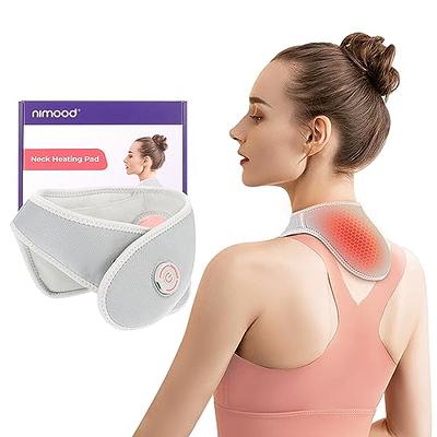 Massaging Neck and Shoulder Heat Wrap  Purchase Heating Pads for Neck and  Shoulders Online at Snailax