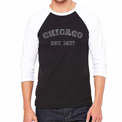 Chicago Since 1837 Design Printed Men's T Shirt