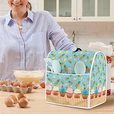 Snilety Pineapple Stand Mixer Cover Cake Print Kitchen Mixer Accessories  with Pocket Machine Washable Large Size Blender Dust Cover for 6-8 Quart -  Yahoo Shopping