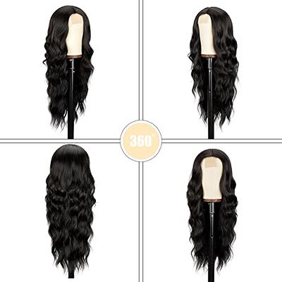 NEW Silky Straight Hair Wigs for Women 26 Inch Long Natural Black Daily  Party