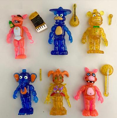 6Pcs Five Nights At Freddy's Articulated Action Figure FNAF Toys