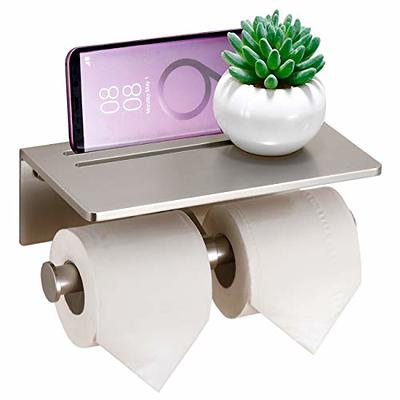 Kitchen Roll Paper Holder, 304 Stainless Steel Paper Roll Holder, No  Drilling Wall Mounted 3M Self-Adhesive 3M Adhesive Stainless Steel Paper  Roll Holder For Kitchen Toilet Bathroom 