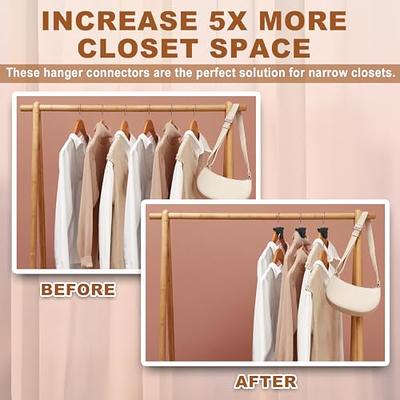 Clothes Hanger Connector Hooks Hanger Triangles Closet Extender