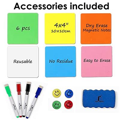 Mini Dry Erase Markers, Set of 6