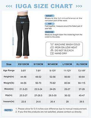  IUGA Girls Flare Leggings High Waist Cute Preppy Clothes  Yoga Pants