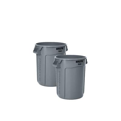 Rubbermaid Commercial Products 20-Gallons Gray Plastic Commercial Touchless Kitchen  Trash Can Indoor in the Trash Cans department at