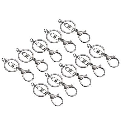 10/50Pcs Premium Quality Key Ring Keychain Lobster Clasp Hook Keyrings For  Jewelry Making Finding Diy Chains Accessories - Yahoo Shopping