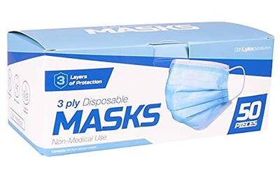 Disposable 3 Ply Class 1 Medical Face Mask Box 50