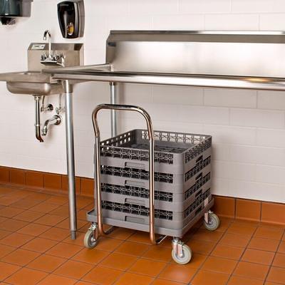 JASIWAY 19.2 in. Black Stainless Steel 2-Tier Dish Rack Freestanding Drying Rack Dish Drainers with Drainboard