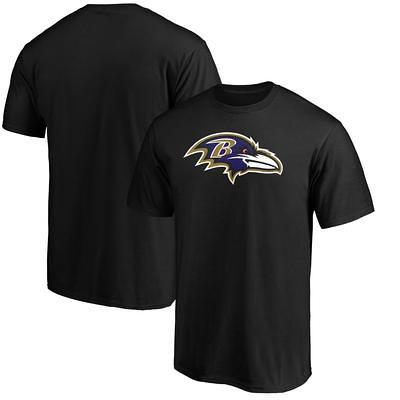 Baltimore Ravens Team Logo Grey T-Shirt