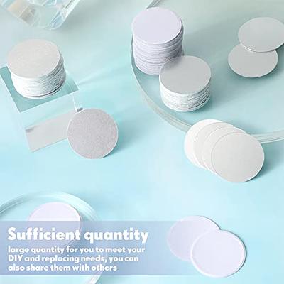 50Pcs - 1.5 Circle Clear Acrylic Blanks Shapes with Holes, Acrylic Keychain  Blanks, sublimination Jewelry Blanks - Acrylic