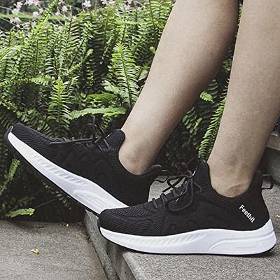 TSIODFO Slip on Sneakers for Women Running Shoes