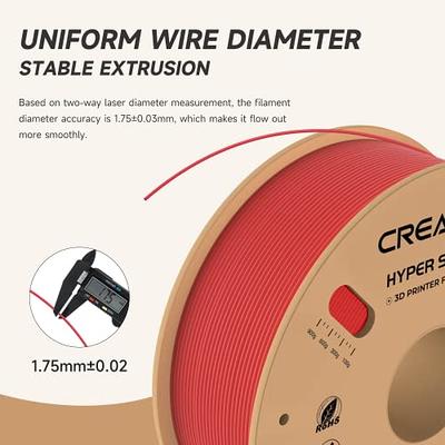 Creality Hyper Series PLA 3D Printing Filament (1kg, Red) HYPER