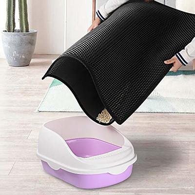 Cat Litter Mat Anti-Tracking Mat Honeycomb Double Layer Waterproof Urine  Proof