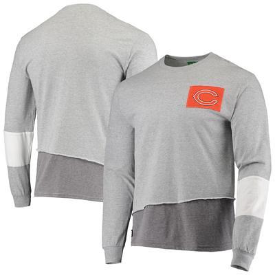 Men's Refried Apparel Gray Seattle Seahawks Sustainable Angle Long Sleeve T-Shirt