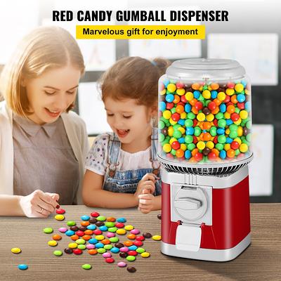 Gumball Sweet Dispenser Candy Vending Machine Free Gum Ball Bubble Jelly  Bean