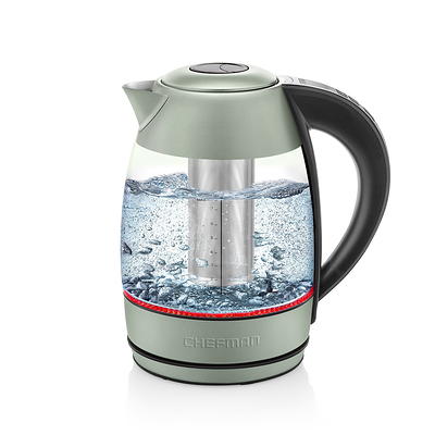 Ovente 1.79 Quarts Stainless Steel Electric Tea Kettle