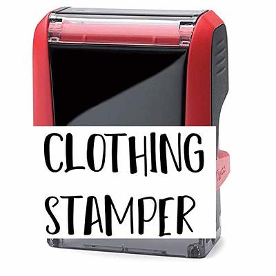 Trodat Clothing Stamp - 15 Font Options - Self-Inking Name Stamp - Up to 2  Lines Self Inking School Uniform Name Stamp - Yahoo Shopping