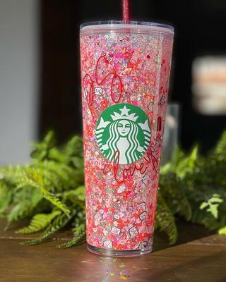 Valentines Love Hearts Tumbler, Valentines Love Hearts Skinn - Inspire  Uplift