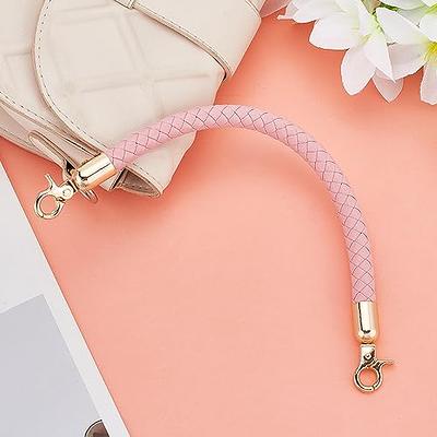 1pc White Pebbled Wristlet Strap For Wallet, Clutch & Handbag, Pu Leather  Shoulder Strap