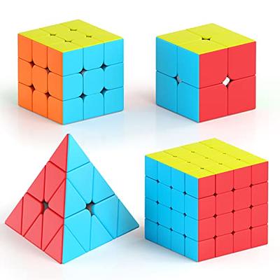 D-FantiX Cyclone Boys 2x2 3x3 4x4 Speed Cube Set Stickerless Magic Cube  Bundle 3x3x3 2x2x2 4x4x4 Puzzles Toys