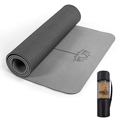 UMINEUX Extra Thick 1/3'' Non Slip Yoga Mats for Women, Eco Friendly TPE  Fitness Exercise Mat with Carrying Sling & Storage Bag - Yahoo Shopping