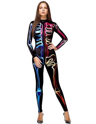 Skeleton Bodysuit Women : Unleash Your Inner Spookiness