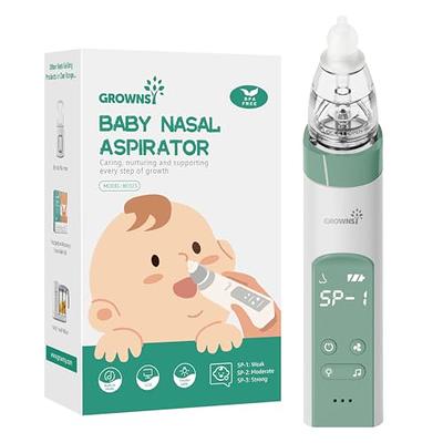 Baby Nasal Aspirator with Atomization Function, Electric Nose Aspirator for  Toddler, Rechargeable Baby Nose Sucker, Automatic Nose Cleaner with 3