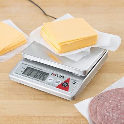 Avaweigh WPC30SS 30 lb. IP68 Waterproof Digital Portion Control Scale