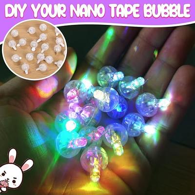 Nano Tape Bubble Kit for Kids,Nano-Double Sided Tape Kit,Nano Magic Tape  Bubbles