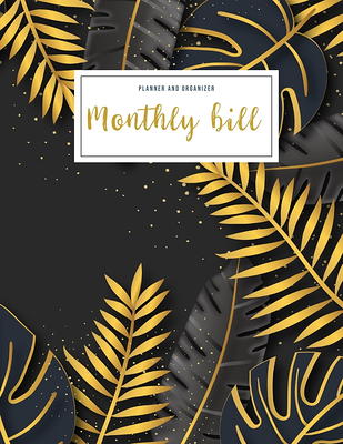  JUBTIC Budget Planner And Monthly Bill Organizer