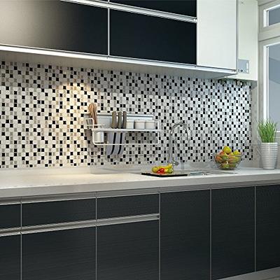 Art3d Peel and Stick Backsplah Tile Self Adhesive Mosaic for  Kitchen(12x12 6 Tiles) 