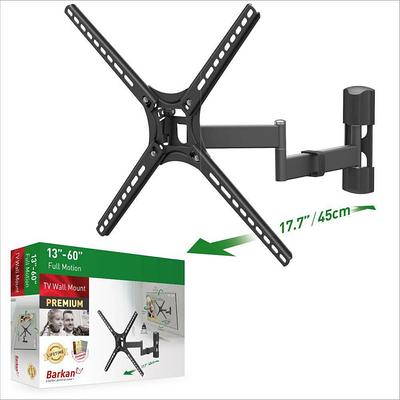 Extra Large Tilt TV Wall Mount for 60-110 in. TV's up to 165 lbs. VESA 200  x 200 to 900 x 600 Ready to Install