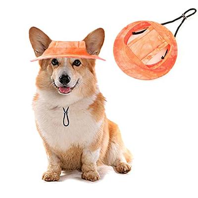 Dog Hat Sun Hat Baseball Cap Trucker Hat Dog Hats for Small Dogs with Ear  Holes Adjustable Drawstring Breathable Waterproof Design UV Protection