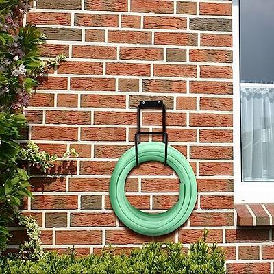 Yoniccal Garden Hose Holder Wall Mount - Metal Water Hose Hanger for  Outside Yard, Durable Hose Hooks Ideal for Water Hose, Extension  Cords(1Pack Black) - Yahoo Shopping