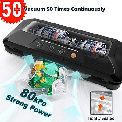 80Kpa Commercial Vacuum Sealer Machine Seal a Meal Food Saver System + Free  Bags